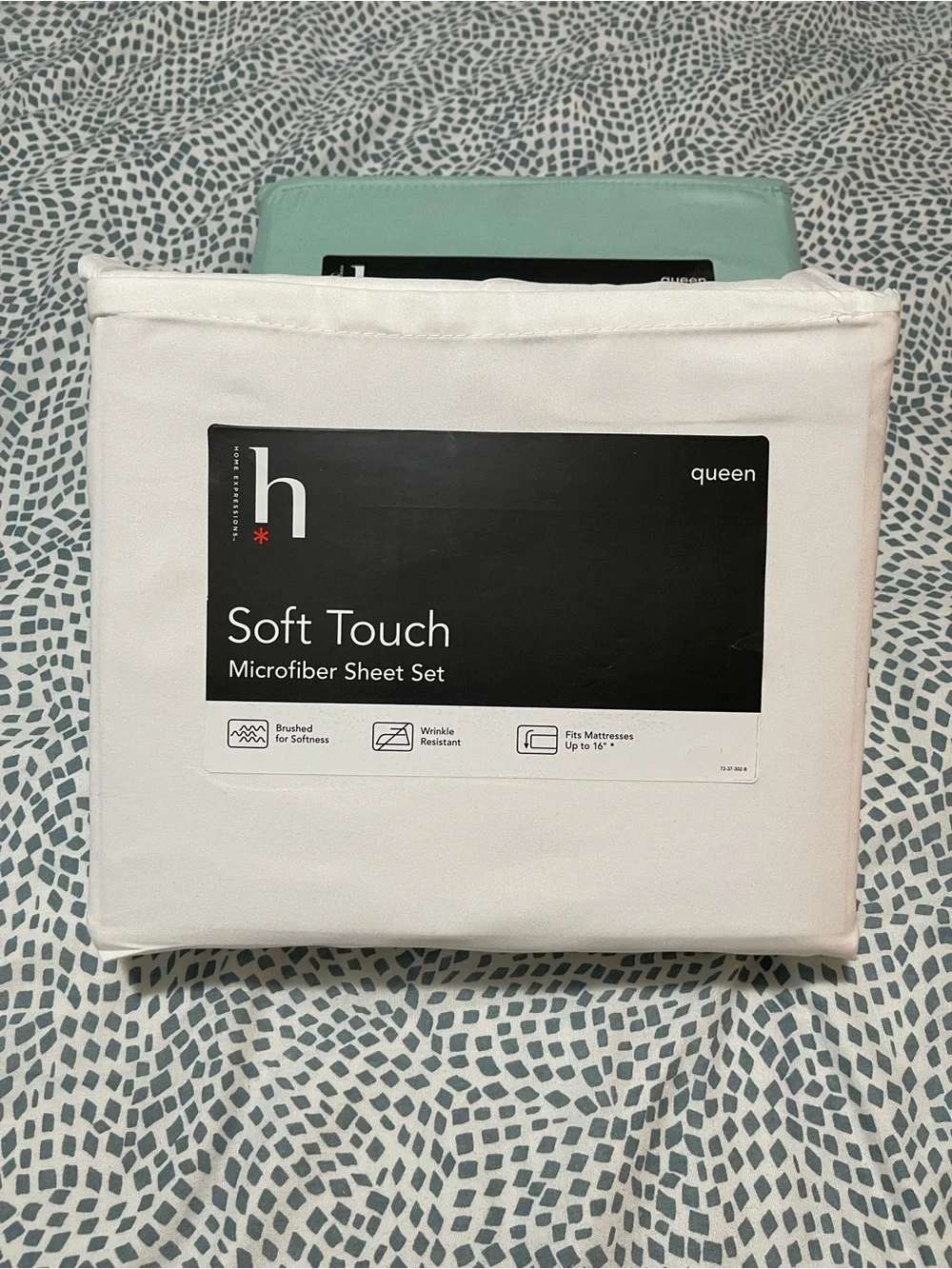 White Soft Touch Microfiber Sheet Set - Queen